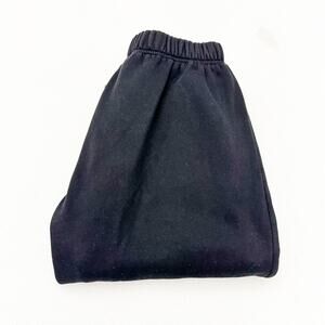 Season 6 Yeezy Black Denim Sweat Pants Wide Jogger Style SIze XL